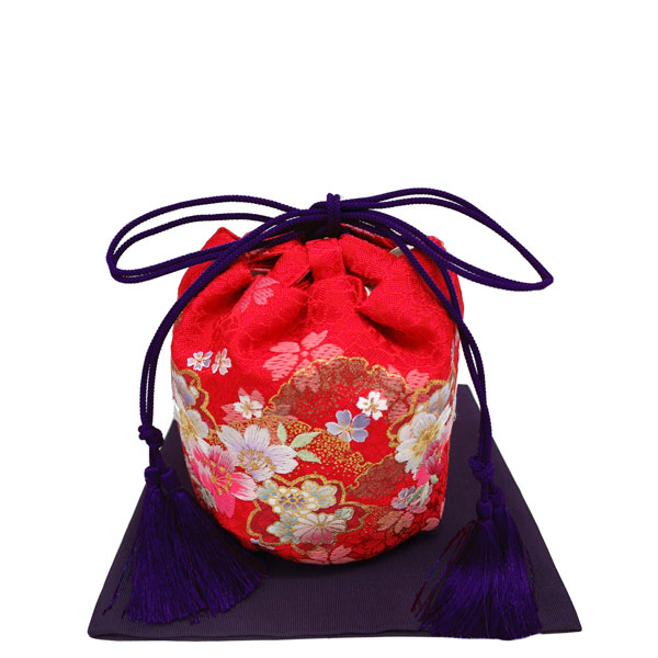 香飾り 言寿袋：桜 紙箱入